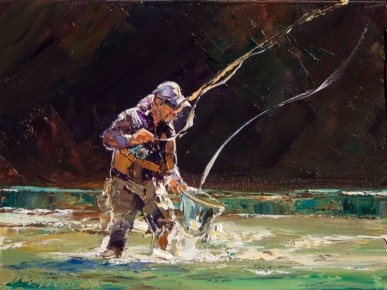 Atrapada II 18cm x 24cm