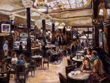 Cafe Tortoni 60x80