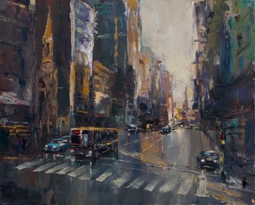 Corrientes y Maipu 40x50