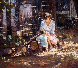 Debajo del nogal 70cm x 80cm