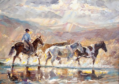 El Regreso 50cm x 70cm