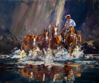 Salpicando 50cm x 60cm