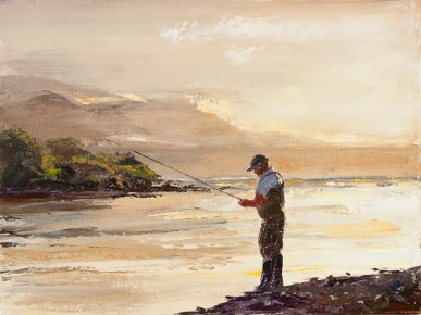 Ultimo sol de la tarde 30 x 40