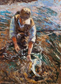 Ceraca de la orilla 40cm x 30cm