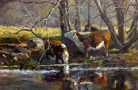 Cerca del arroyo 40cm x 60cm