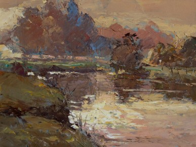 Paisaje 18cm x 24cm