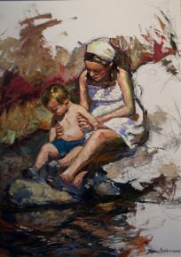 Primer verano 70 x 50