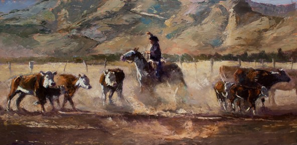 Trabajo de campo 60 x 90